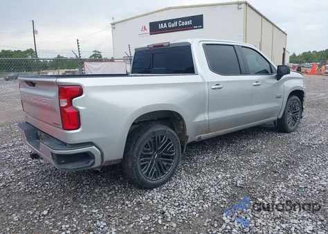 2020 Chevrolet Silverado 1500 2Wd Short Bed Rst из США, поврежденный, VIN 3GCPWDED8LG239442